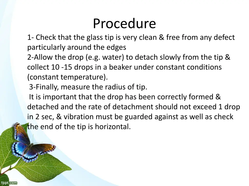 procedure