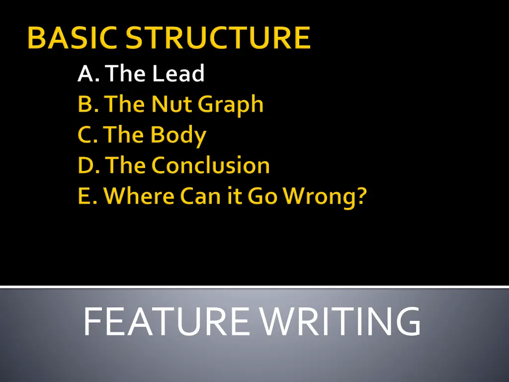 feature writing 1