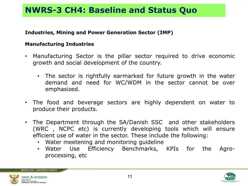 nwrs 3 ch4 baseline and status quo 4