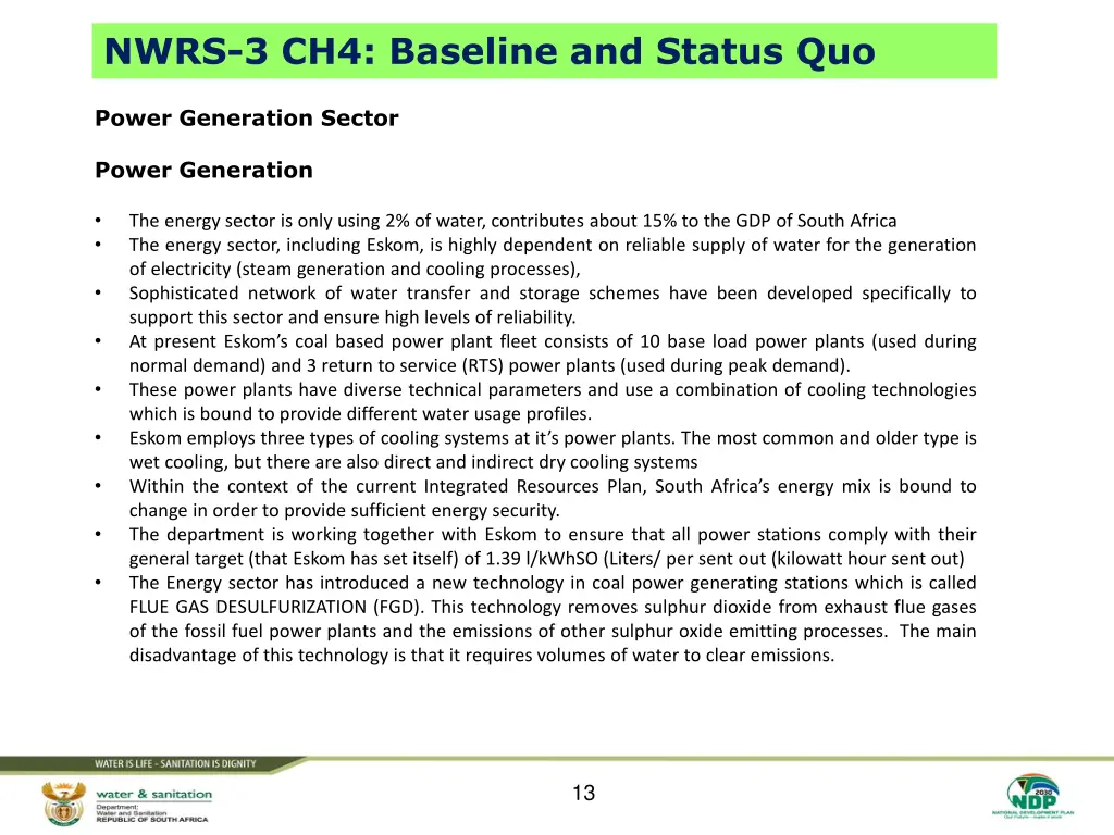 nwrs 3 ch4 baseline and status quo 6