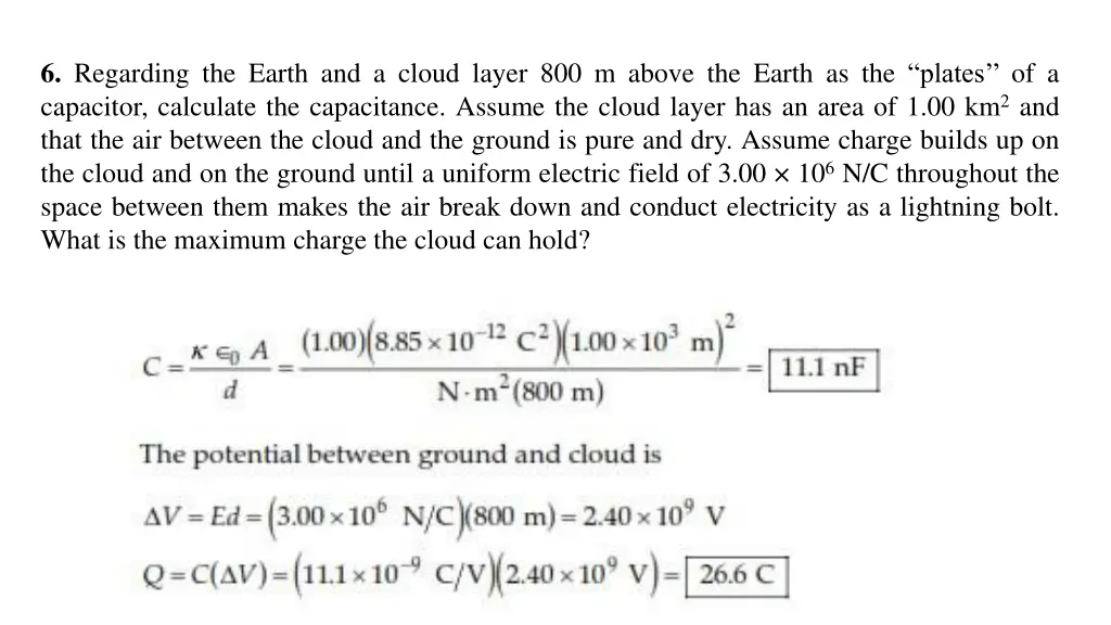 6 regarding the earth and a cloud layer