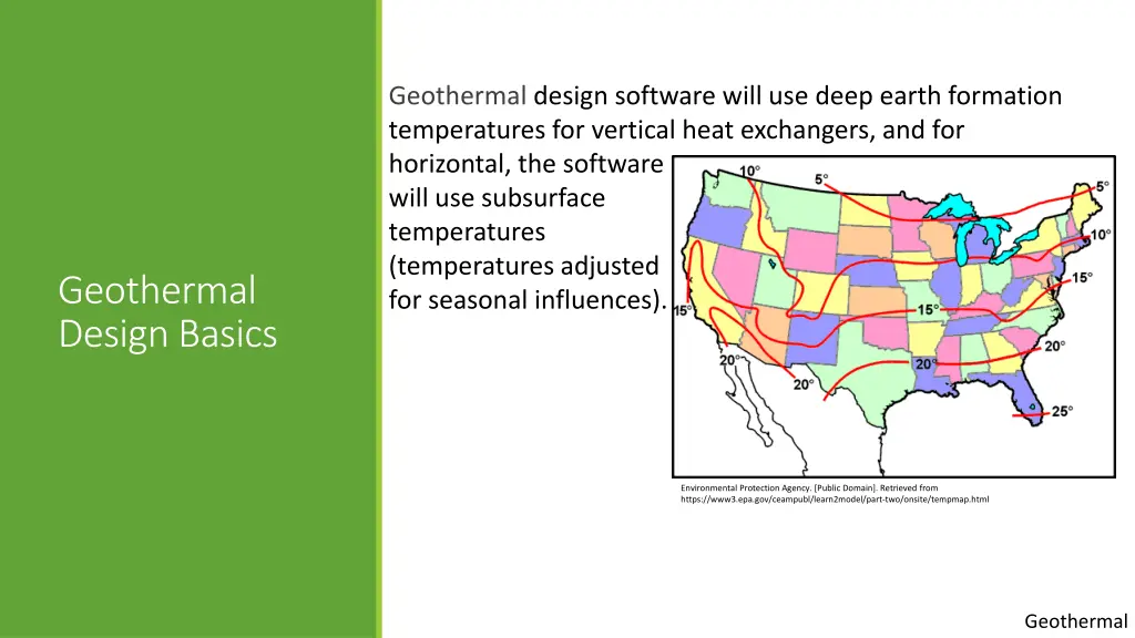 geothermal design software will use deep earth