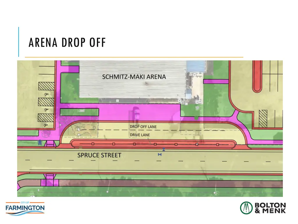 arena drop off