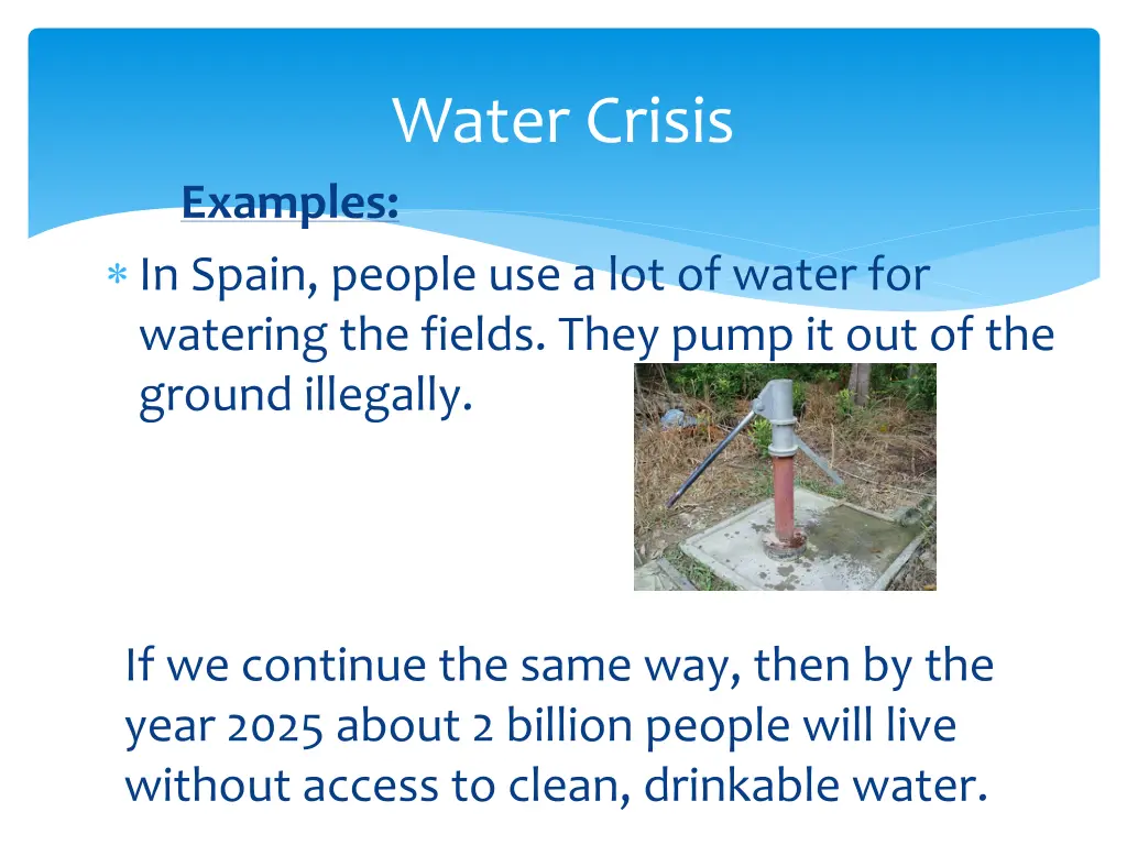 water crisis 1