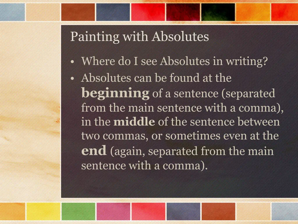 painting with absolutes 1