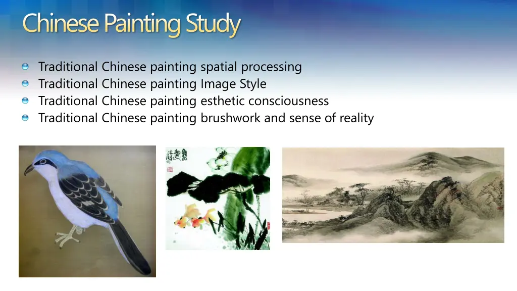 chinese painting study