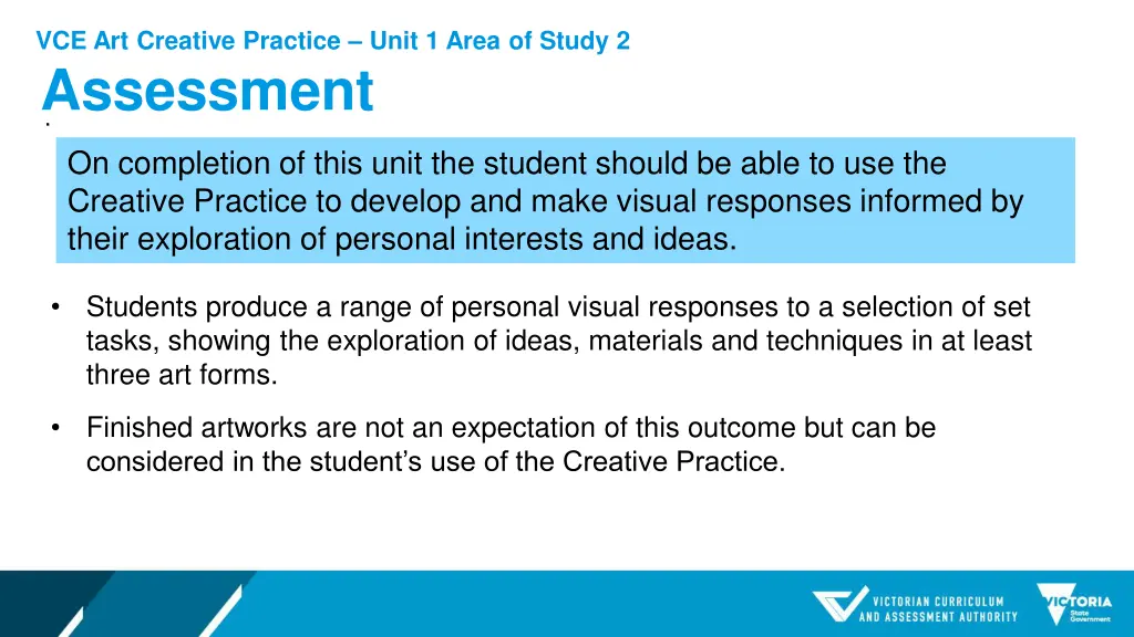 vce art creative practice unit 1 area of study 2 3