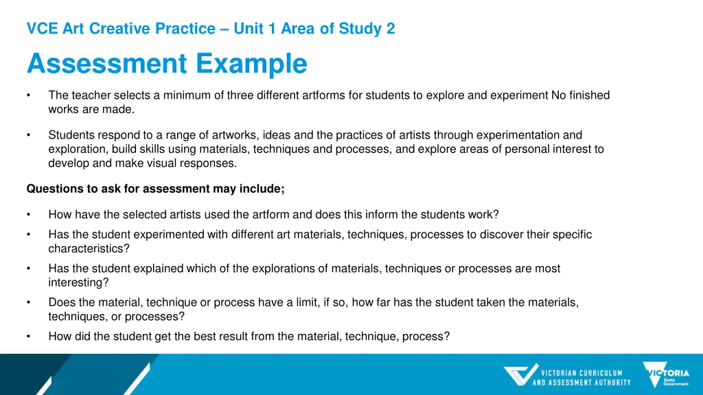 vce art creative practice unit 1 area of study 2 4