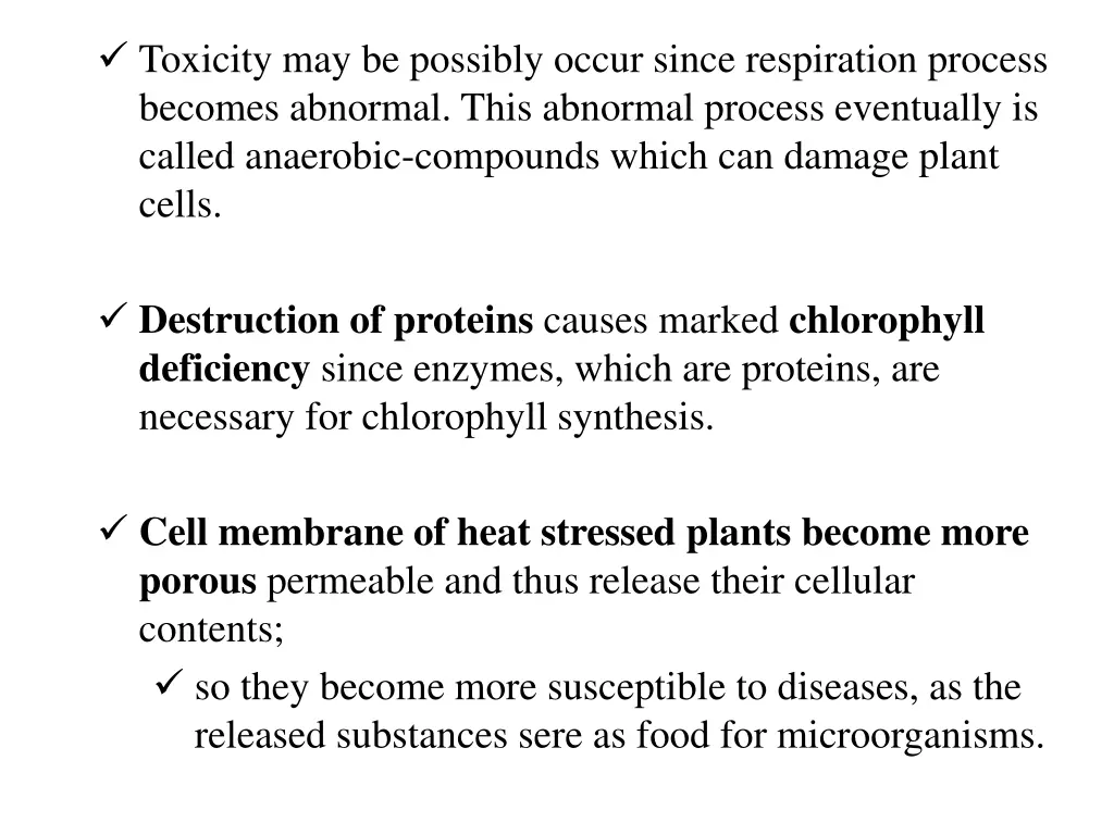 toxicity may be possibly occur since respiration