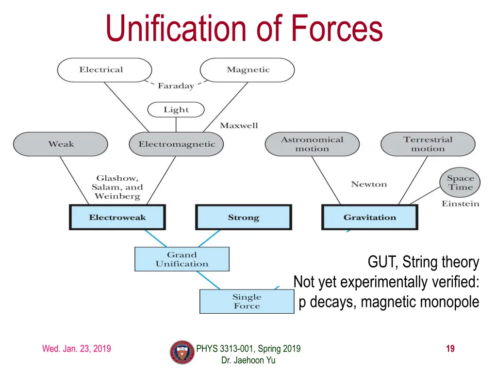 unification of forces