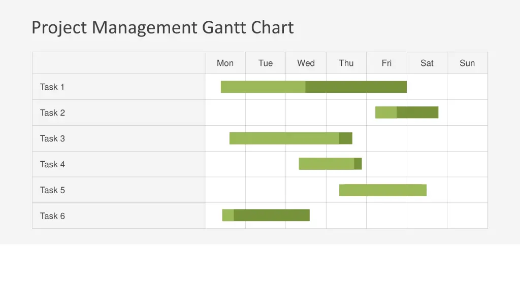 project management gantt chart 1