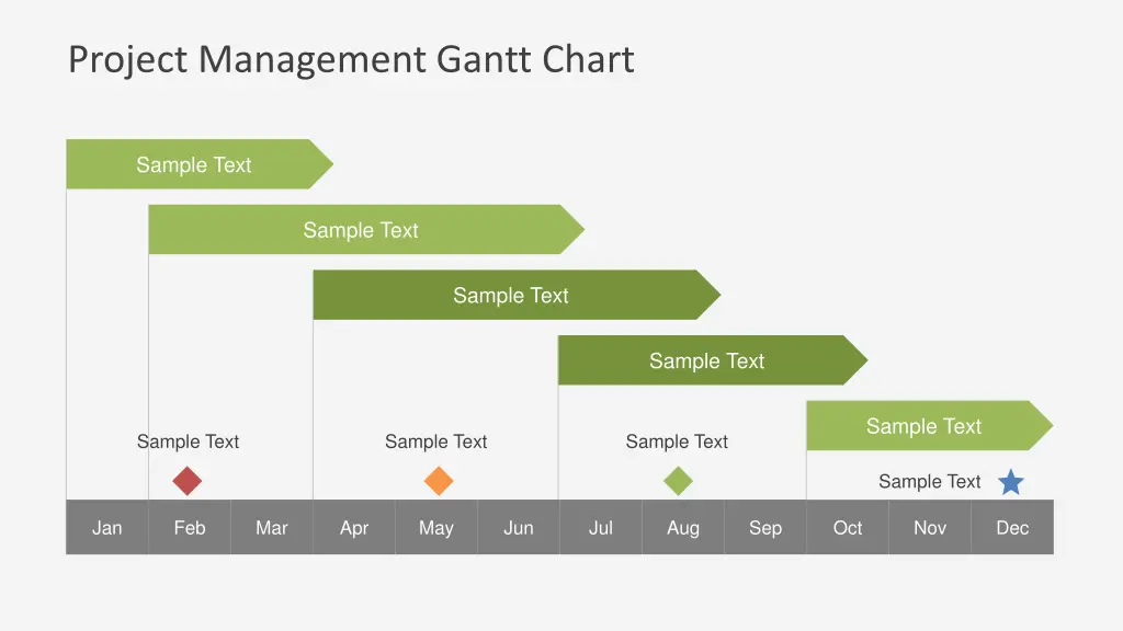 project management gantt chart 6