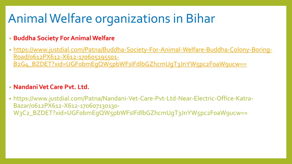 animal welfare organizations in bihar