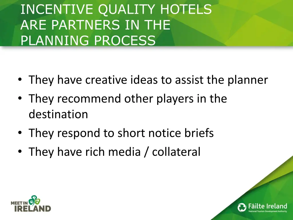 incentive quality hotels are partners