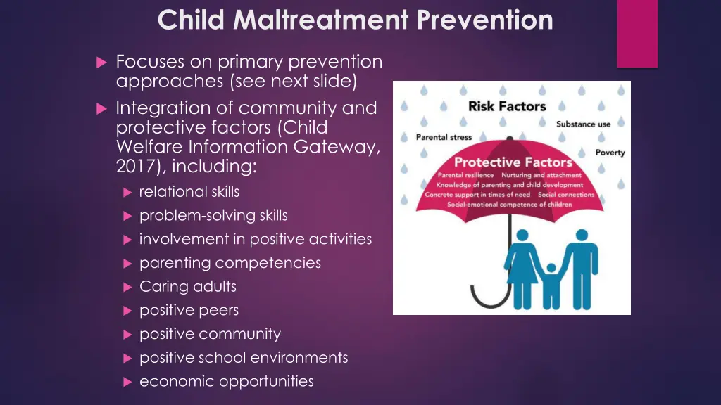 child maltreatment prevention