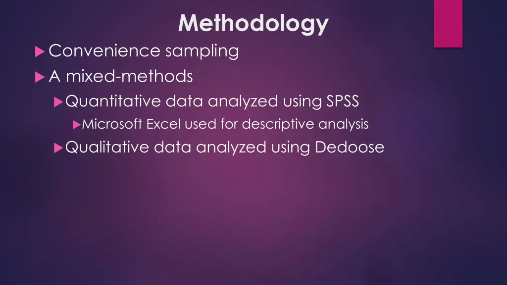 methodology