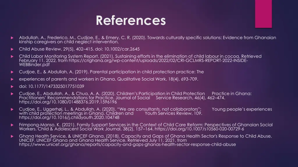 references