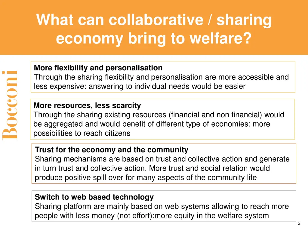 what can collaborative sharing economy bring