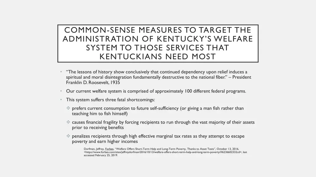 common sense measures to target