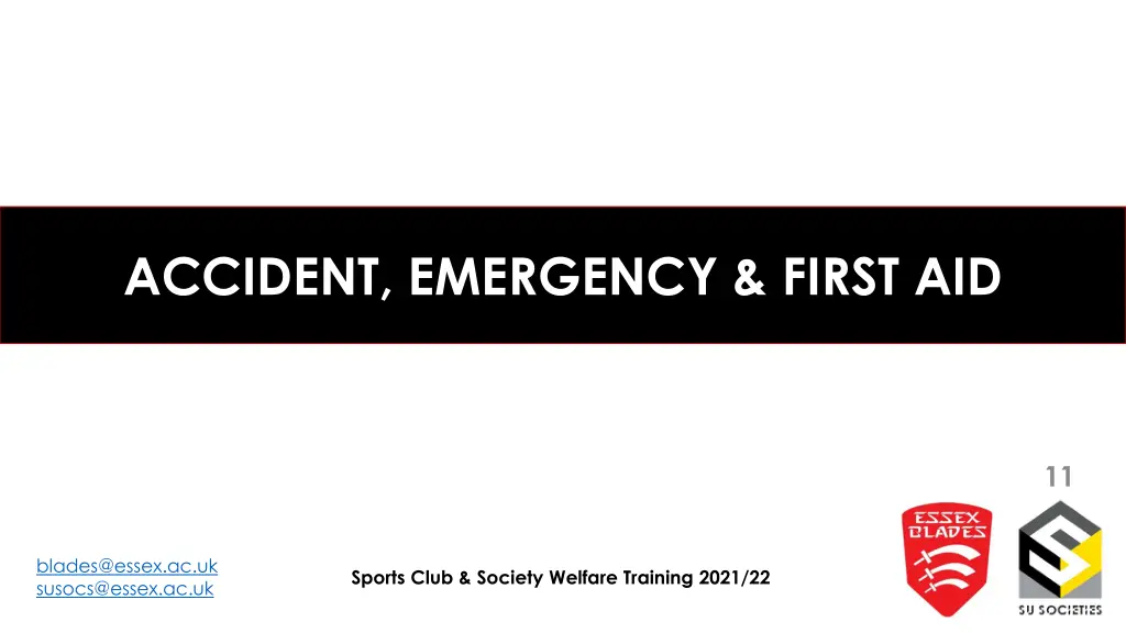 accident emergency first aid