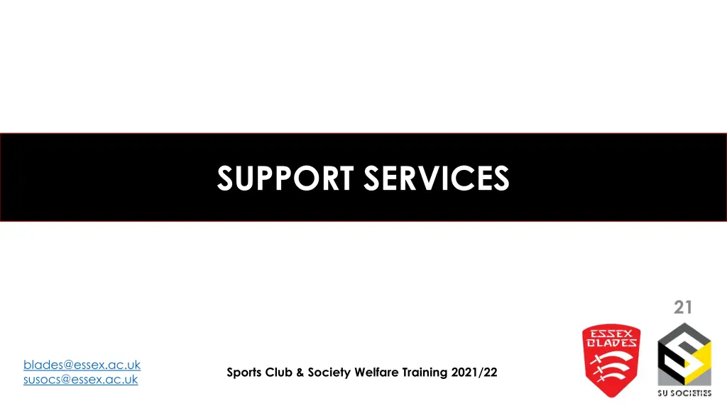 support services