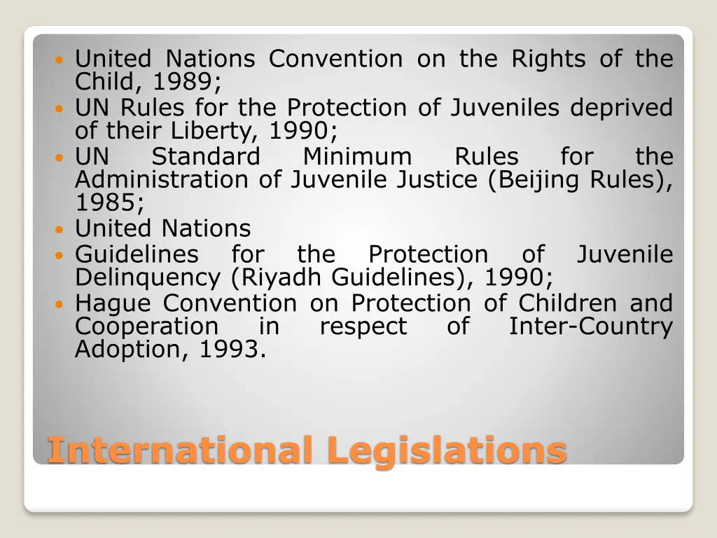 united nations convention on the rights