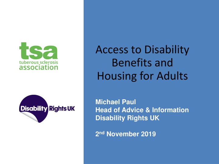 access to disability benefits and housing