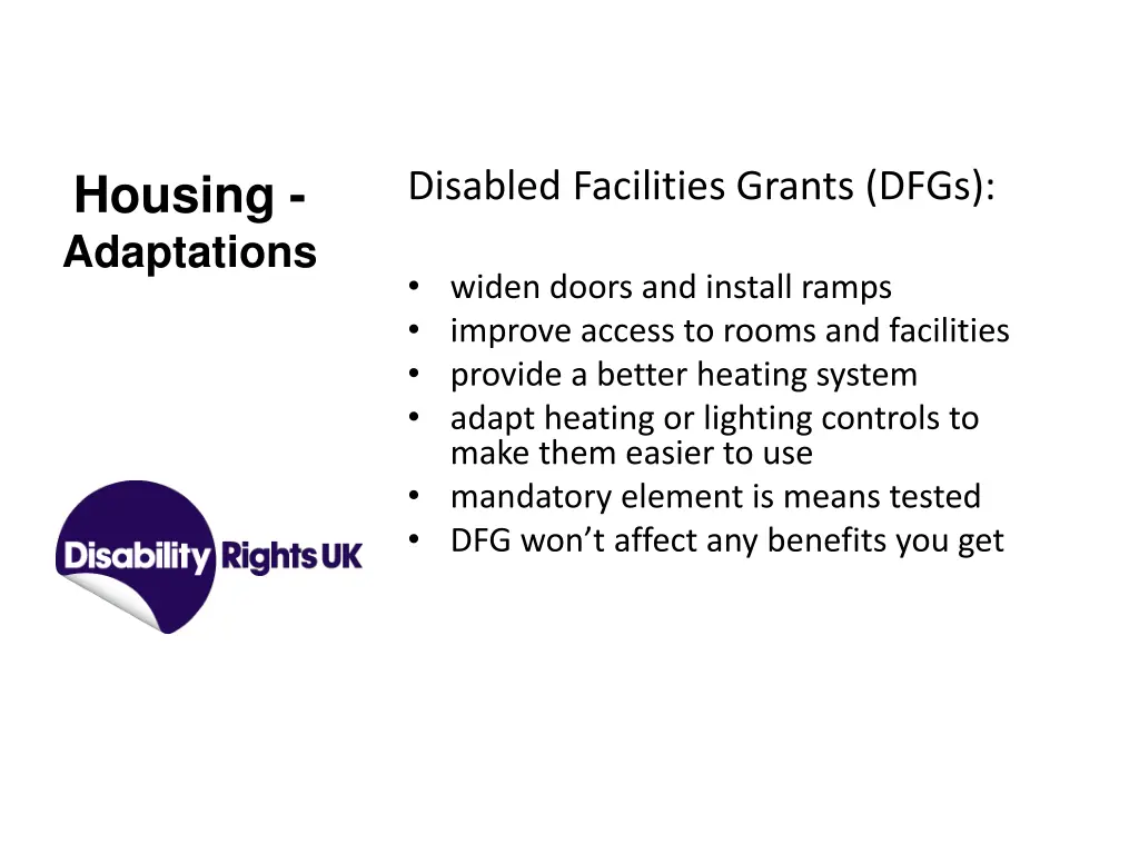 housing adaptations 1