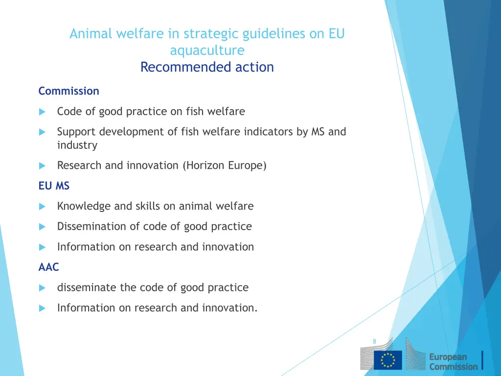 animal welfare in strategic guidelines 1