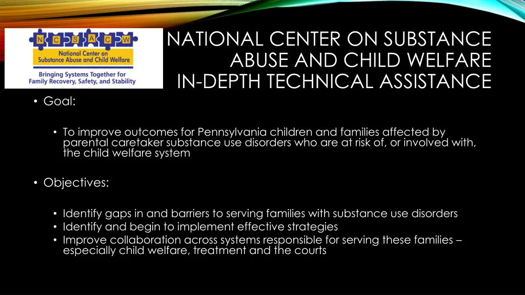 national center on substance abuse and child 2