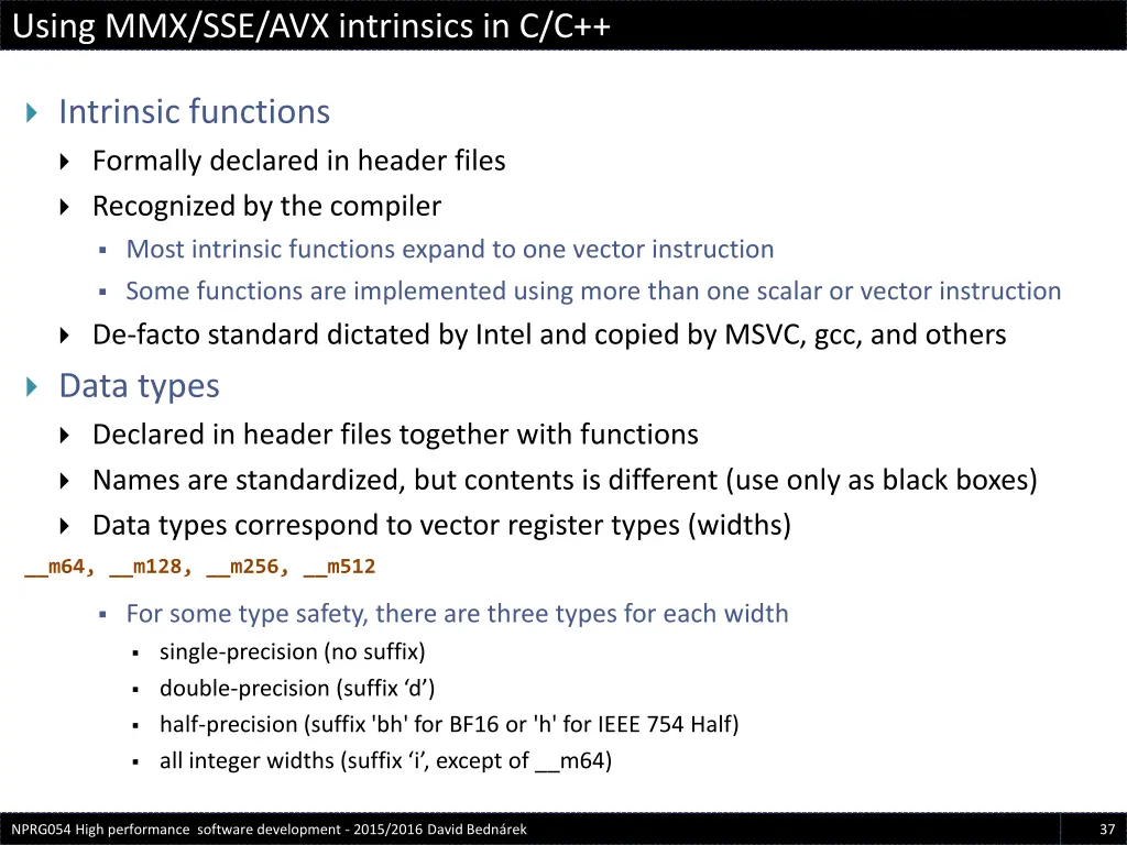 using mmx sse avx intrinsics in c c 1