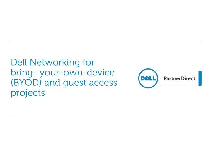 dell networking for bring your own device byod