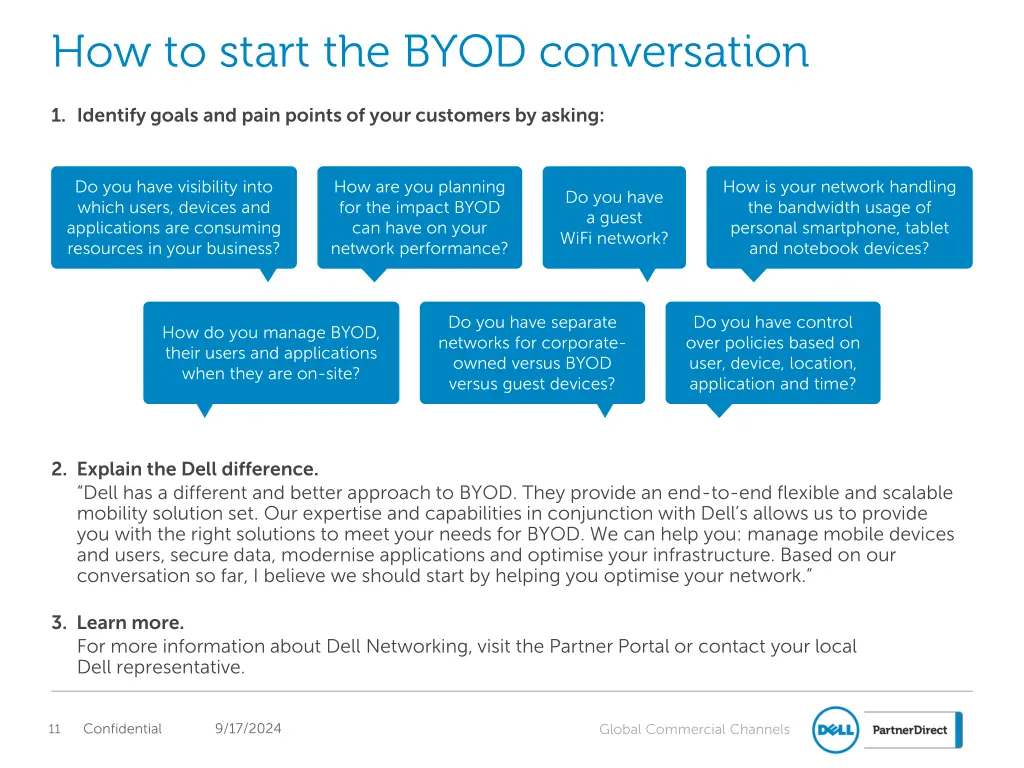 how to start the byod conversation