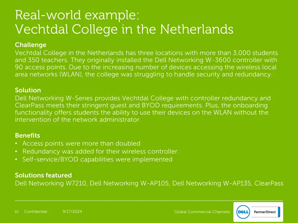 real world example vechtdal college