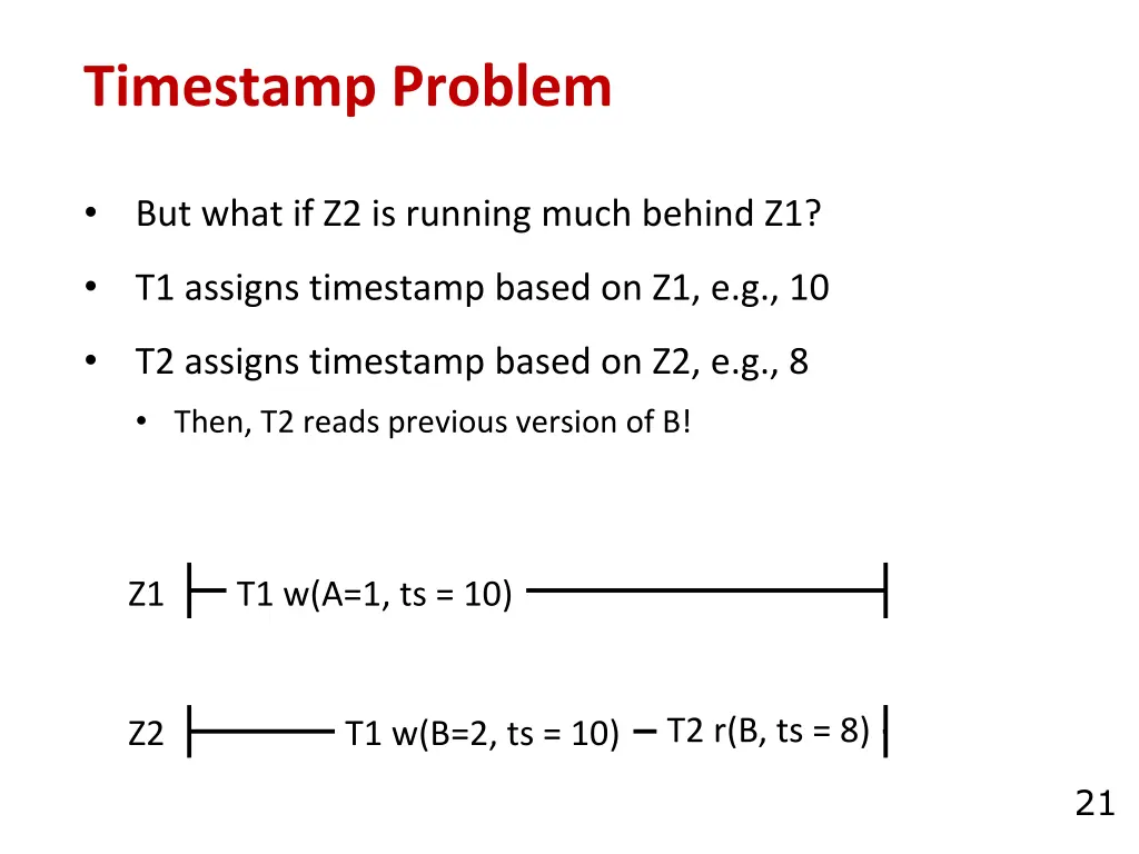 timestamp problem 1