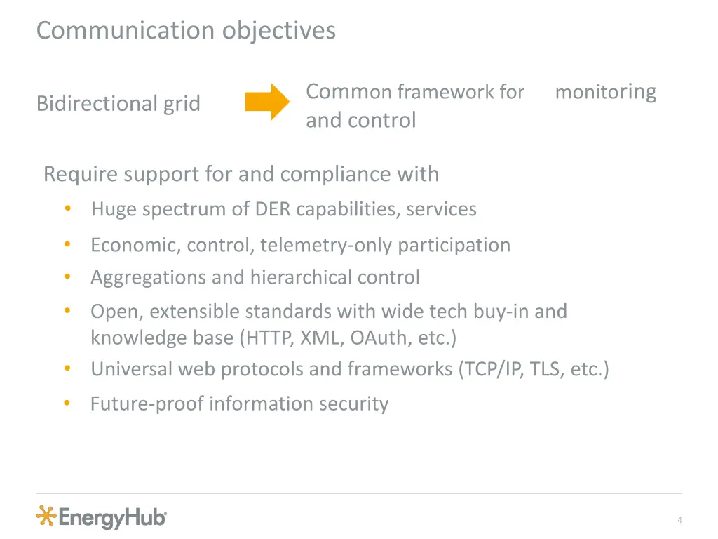 communication objectives