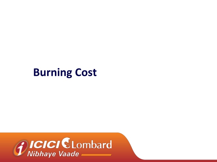 burning cost