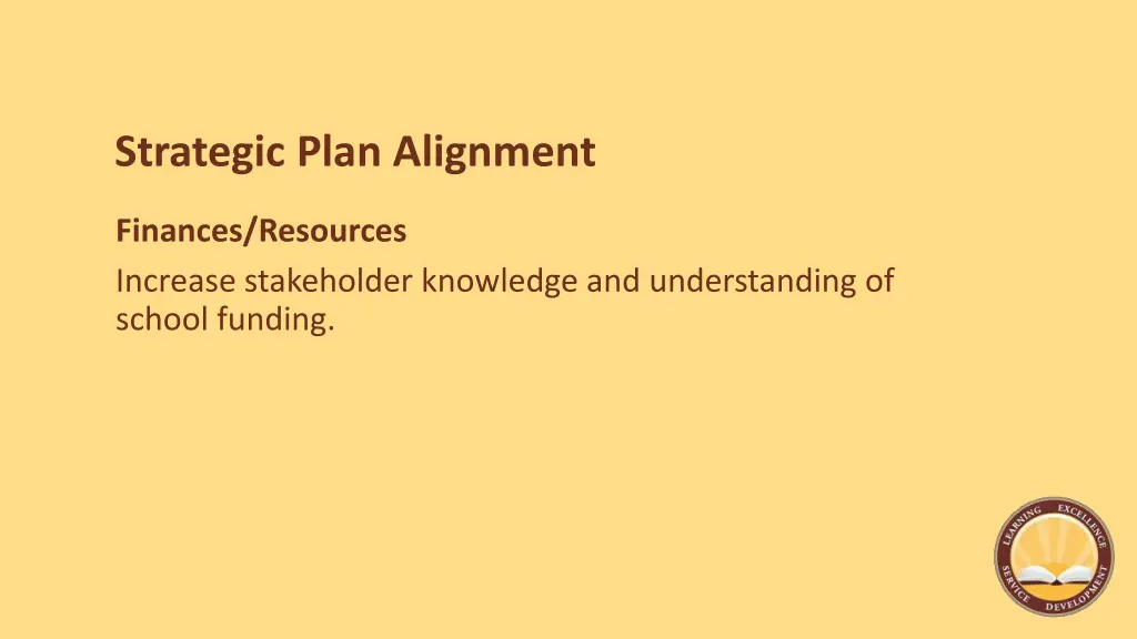 strategic plan alignment