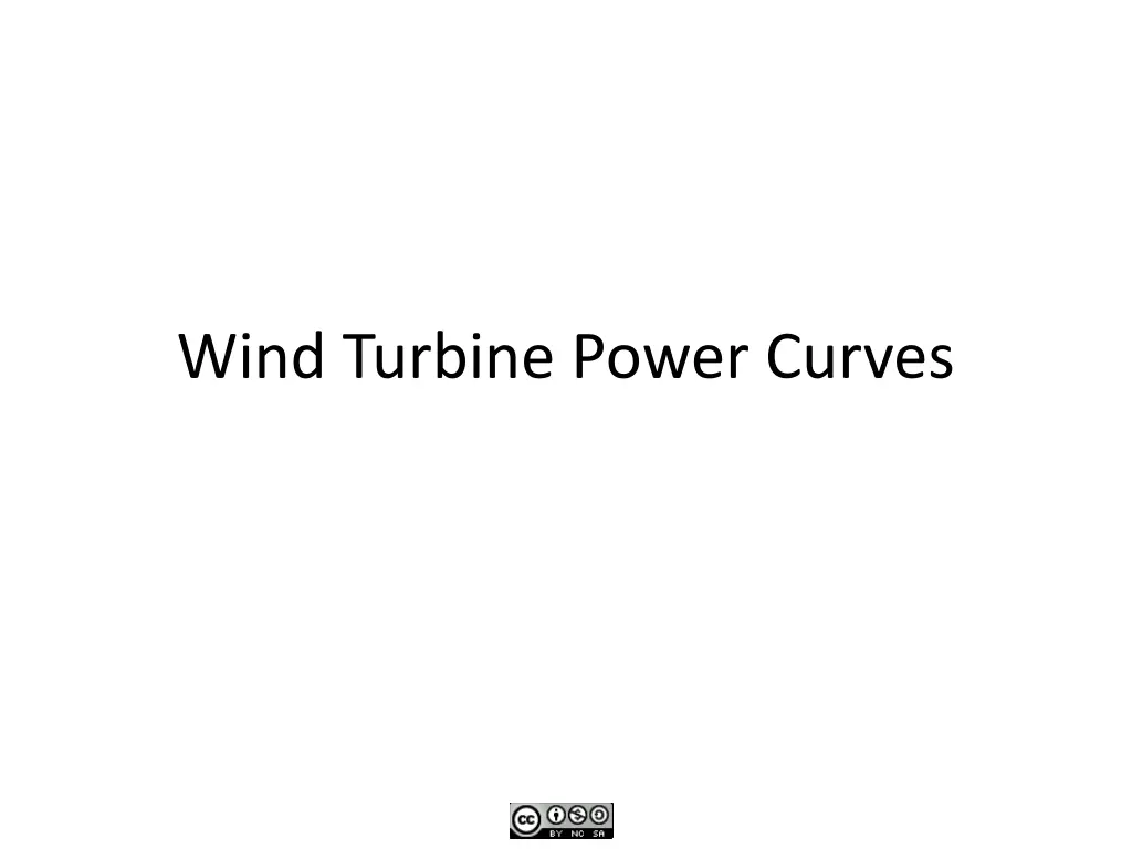 wind turbine power curves