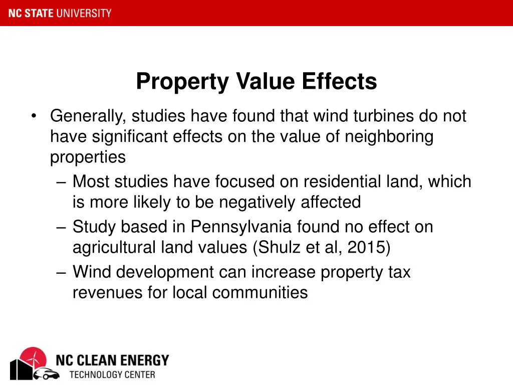 property value effects