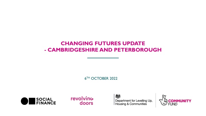 changing futures update cambridgeshire