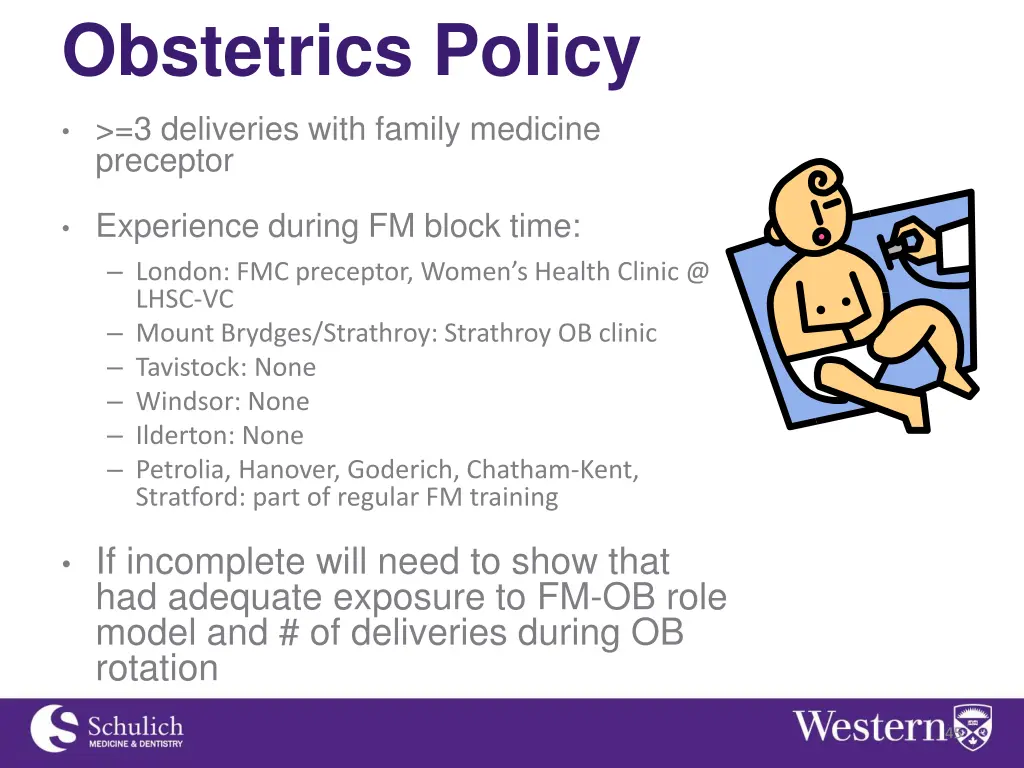 obstetrics policy