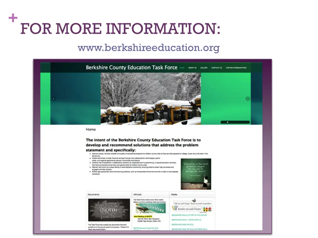 for more information www berkshireeducation org