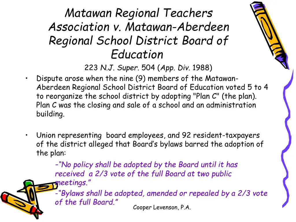 matawan regional teachers association v matawan 2