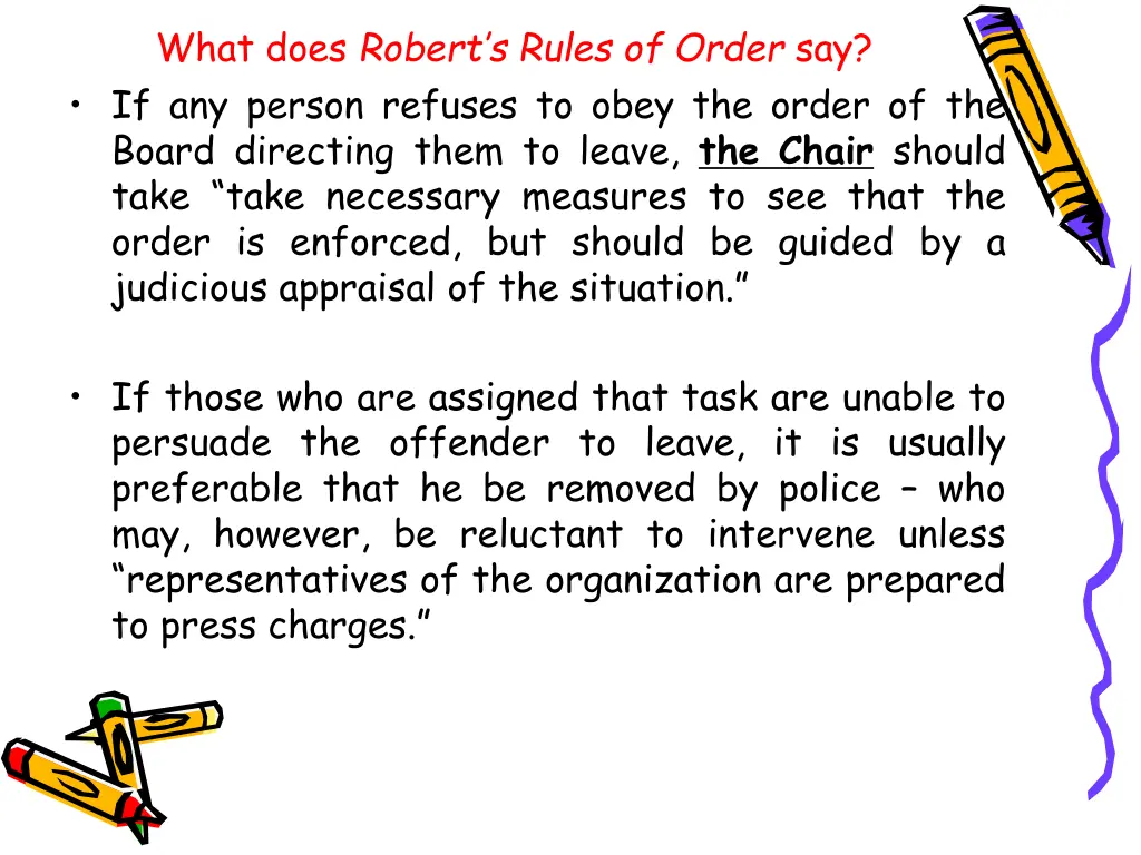 what does robert s rules of order