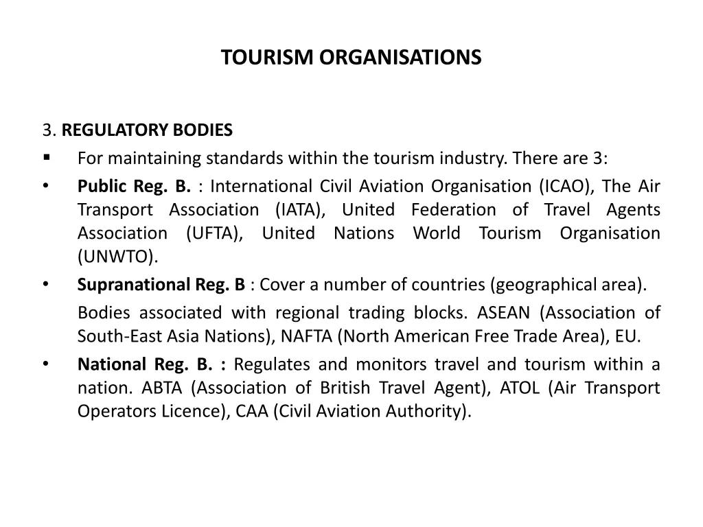 tourism organisations 3