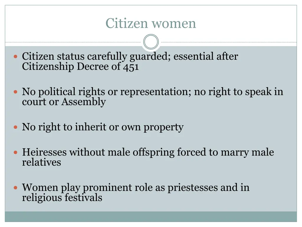 citizen women