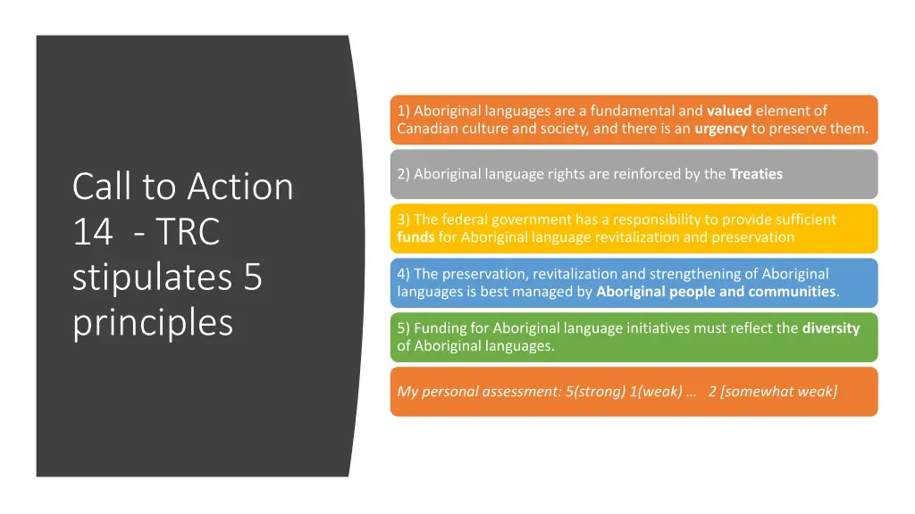 1 aboriginal languages are a fundamental