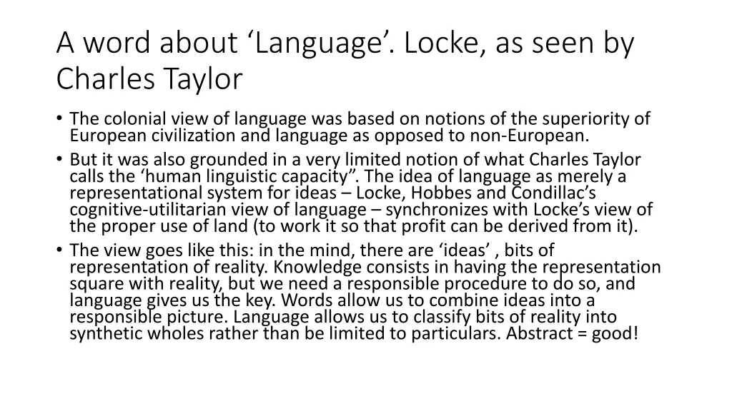 a word about language locke as seen by charles