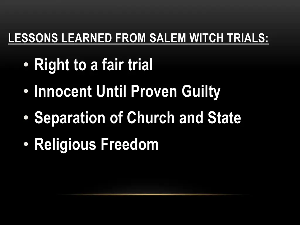 lessons learned from salem witch trials